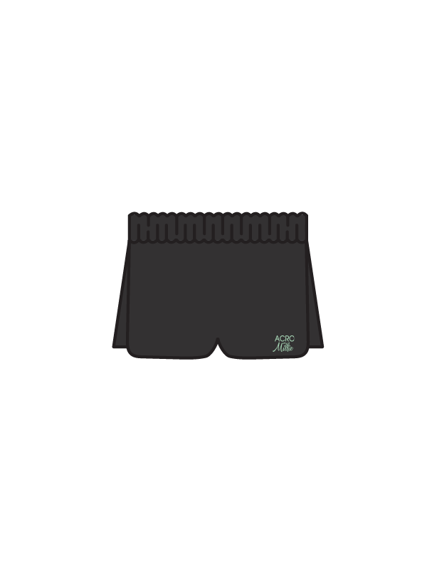 ACRO WITH MILLIE - DUAL SHORTS BLACK (IN-STOCK)