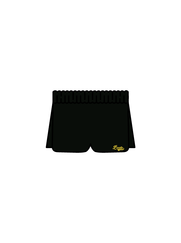 BEATS DANCE - DUAL SHORTS BLACK (IN-STOCK)