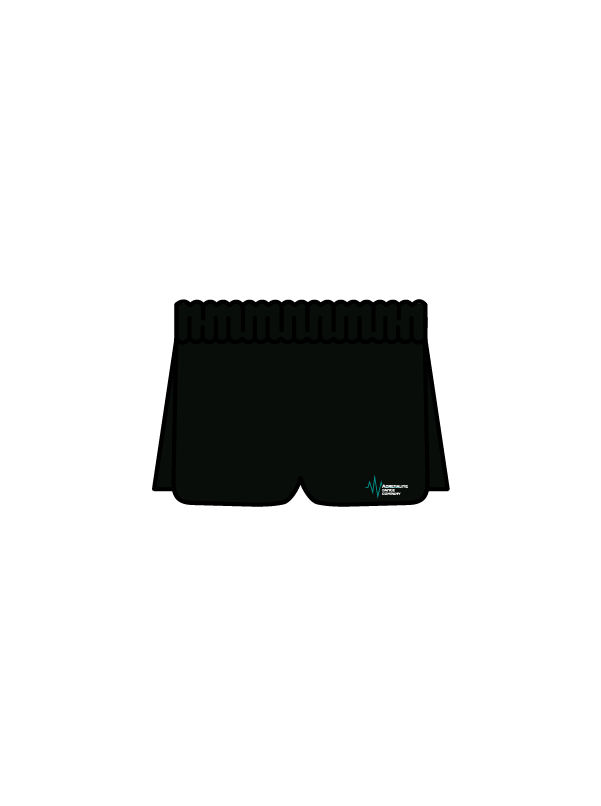 ADRENALINE DANCE COMPANY - DUAL SHORTS BLACK (IN-STOCK)