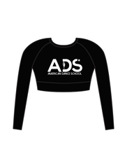 ADS - ELENA ZIP LONG SLEEVE CROP (IN-STOCK)