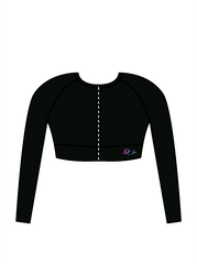 ADC ACRO - ELENA LONG SLEEVE CROP BLACK (IN-STOCK)
