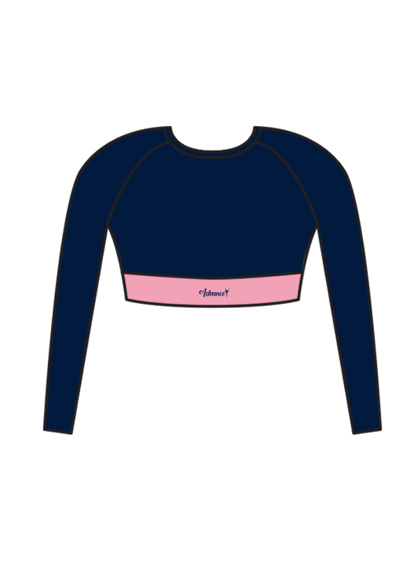ADVANCE - ELENA LONG SLEEVE CROP (BESPOKE)