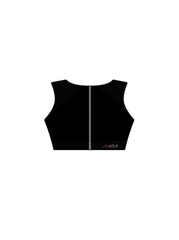AMY NICOLE DANCE ACADEMY - ELENA SLEEVELESS CROP BLACK (IN-STOCK)