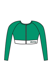 ATOMIC - ELENA LONG SLEEVE CROP (BESPOKE)