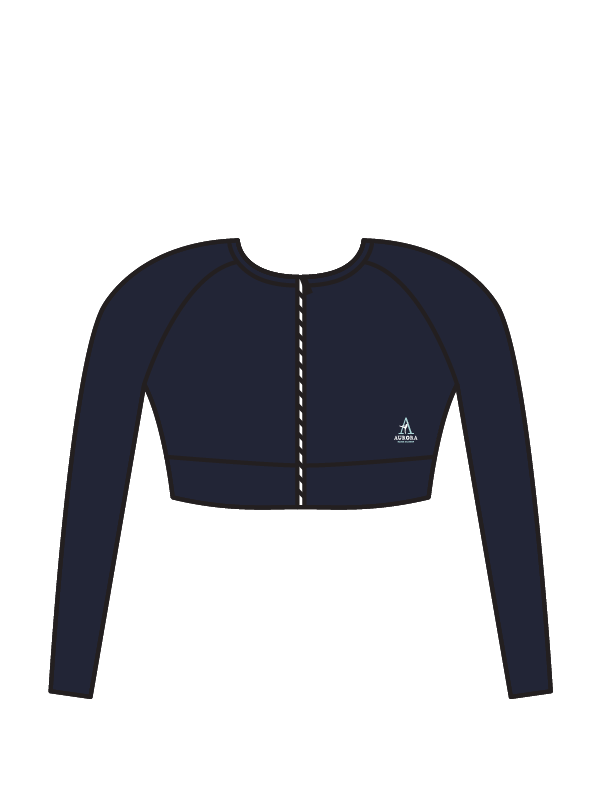 AURORA DANCE ACADEMY - ELENA LONG SLEEVE CROP (BESPOKE)