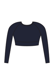 AURORA DANCE ACADEMY - ELENA LONG SLEEVE CROP (BESPOKE)