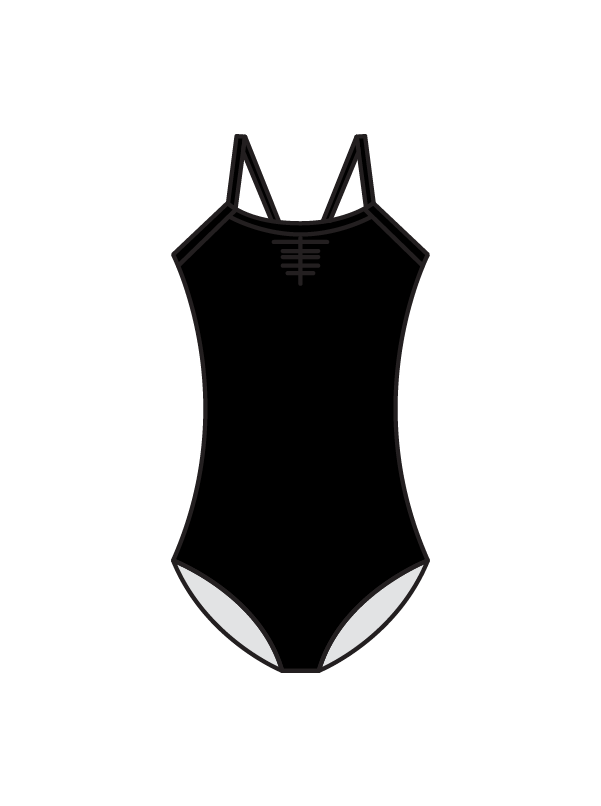 BEATS DANCE - EMILY LEOTARD BLACK (BESPOKE)