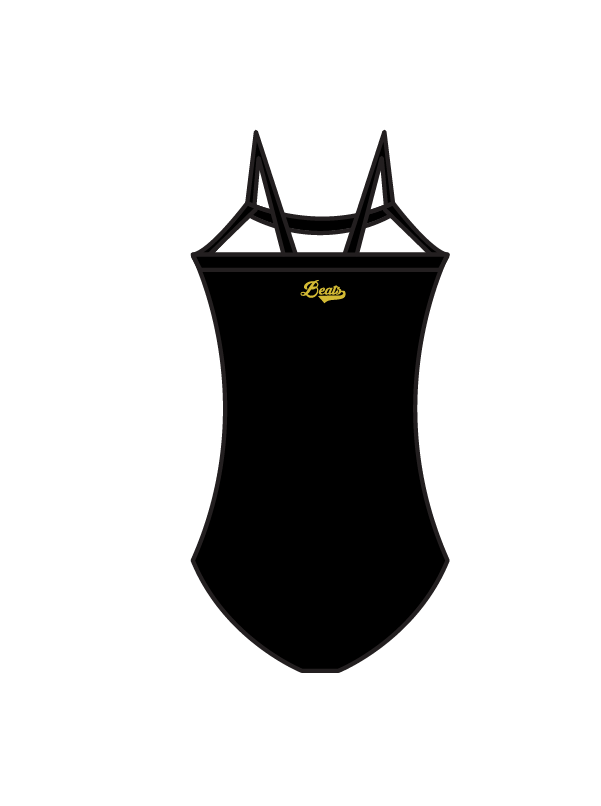 BEATS DANCE - EMILY LEOTARD BLACK (BESPOKE)