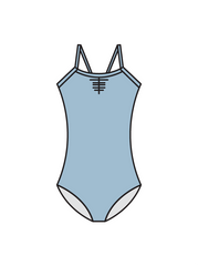 BEATS DANCE - EMILY LEOTARD BLUE (BESPOKE)
