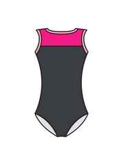 ARABELLA DANCE ACADEMY - EMMIE OPEN BACK LEOTARD (BESPOKE)