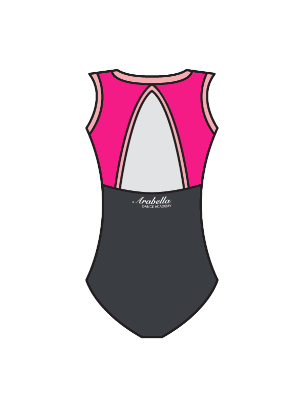 ARABELLA DANCE ACADEMY - EMMIE OPEN BACK LEOTARD (BESPOKE)