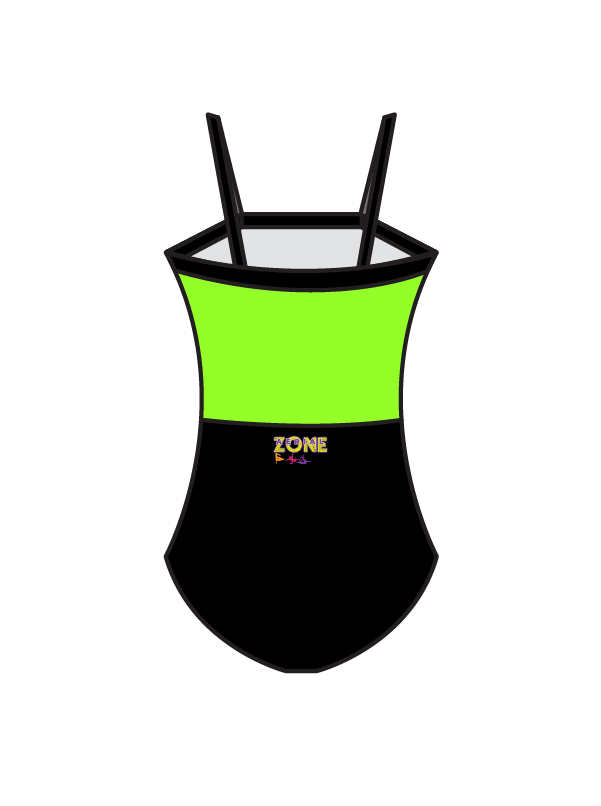 AERIAL ZONE - ESME LEOTARD GREEN (BESPOKE)