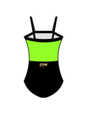 AERIAL ZONE - ESME LEOTARD GREEN (BESPOKE)
