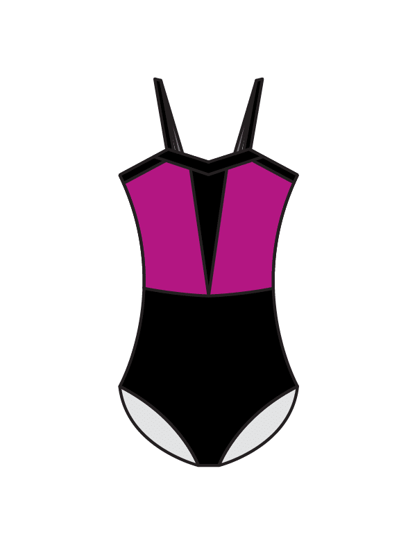 AERIAL ZONE - ESME LEOTARD PINK (BESPOKE)