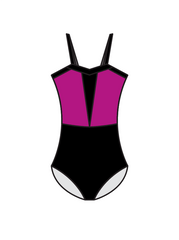 AERIAL ZONE - ESME LEOTARD PINK (BESPOKE)