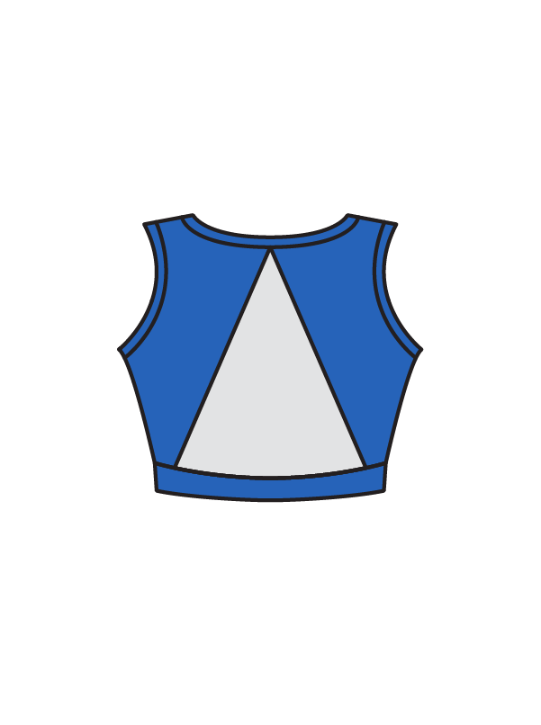 ABI GIBBS ACADEMY - EVIE CROP (BESPOKE)