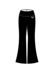 BLOOM BUDS BY JOSIE LEE - FLARES BLACK (IN-STOCK)