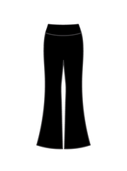 ABI GIBBS ACADEMY - FLARES BLACK (IN-STOCK)