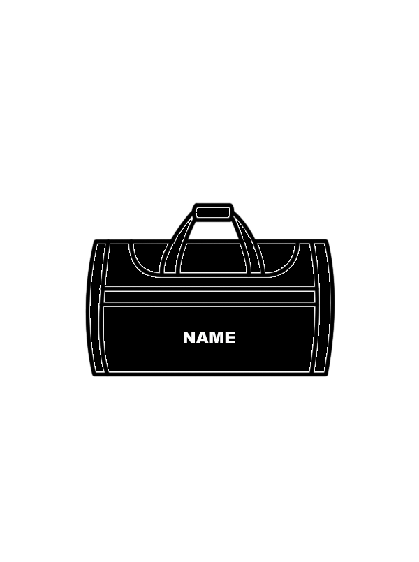 AGNES M DANCE - HOLDALL BLACK (IN-STOCK)