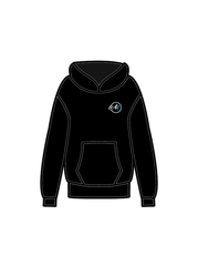 AVIAN DANCE SCHOOL - HOODIE BLACK STAFF (J) (IN-STOCK)