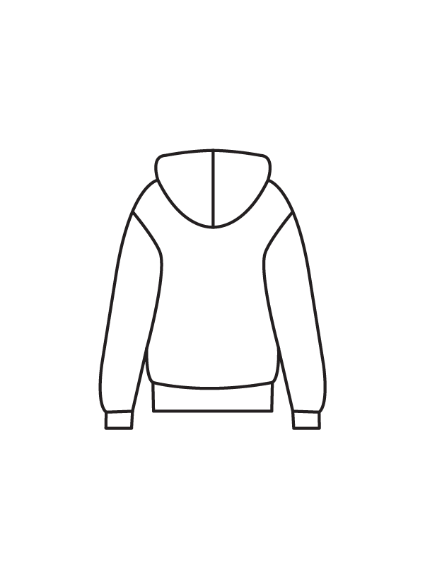 ALIGN - HOODIE WHITE (J) (IN-STOCK)