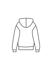 ALIGN - HOODIE WHITE (J) (IN-STOCK)