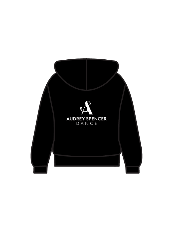 AUDREY SPENCER DANCE - HOODIE BLACK (IN-STOCK)