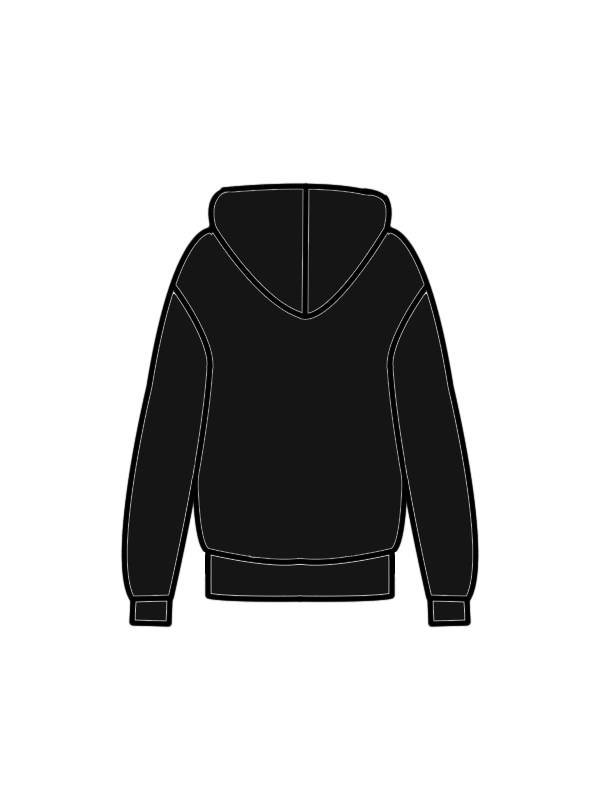 ALLSTARS ACADEMY - HOODIE BLACK (J) (IN-STOCK)