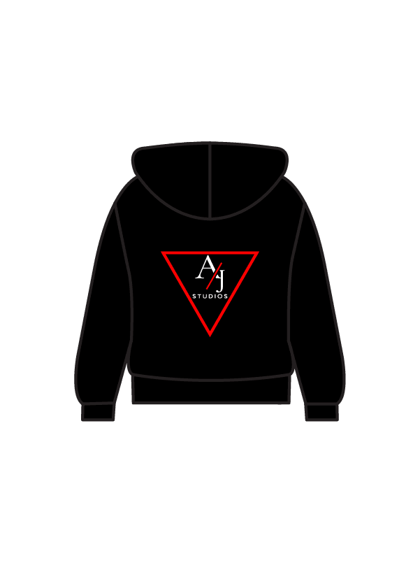 AJ STUDIOS - HOODIE BLACK (IN-STOCK)