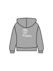 A2 ARTS CASUAL - HOODIE GREY (IN-STOCK)