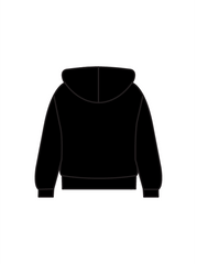 BLOOM BY JOSIE LEE - HOODIE BLACK (IN-STOCK)