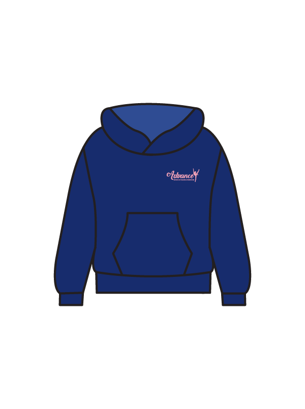 ADVANCE - HOODIE NAVY (IN-STOCK)