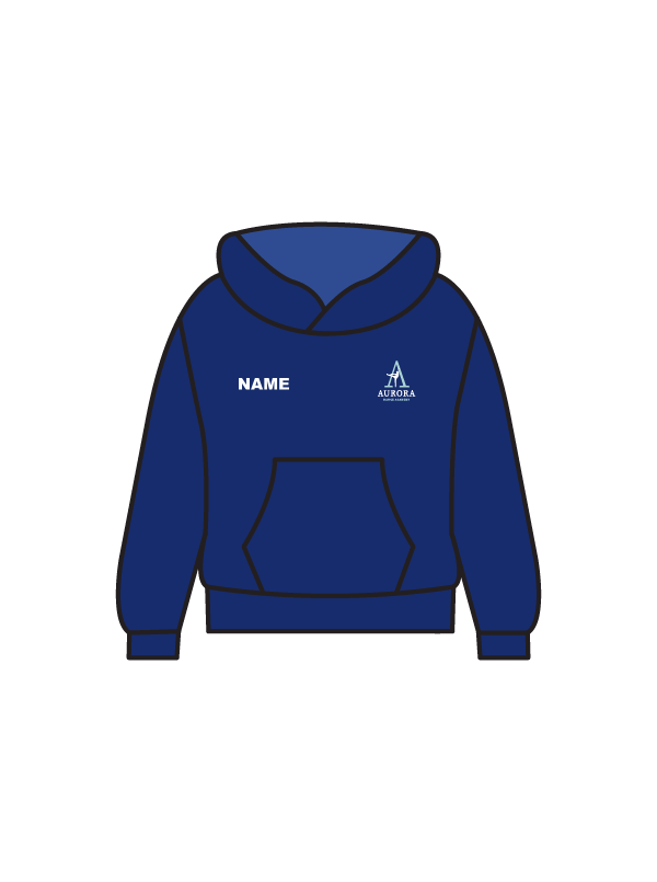 AURORA DANCE ACADEMY - HOODIE NAVY (IN-STOCK)