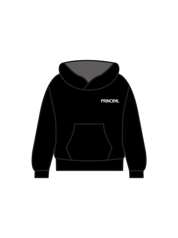 ACADEMY ONE - HOODIE BLACK (IN-STOCK)