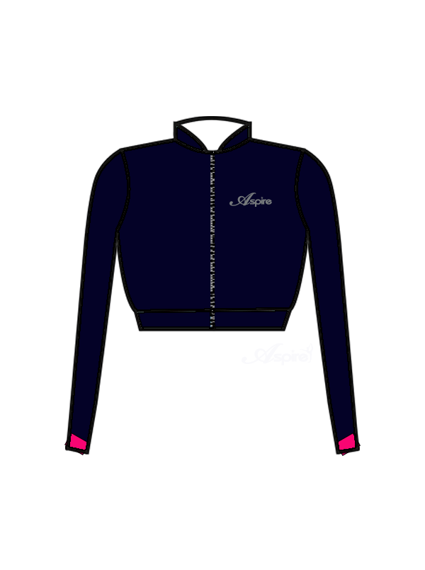 ASPIRE SCHOOL OF DANCE - CROPPED JACKET (BESPOKE)