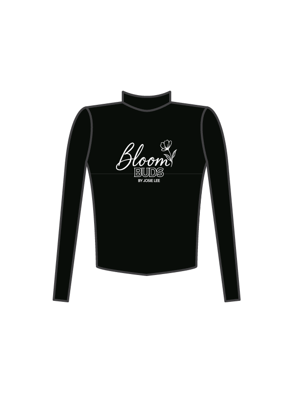 BLOOM BUDS BY JOSIE LEE - JACKET BLACK (IN-STOCK)