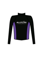 ALL STARS PERFORMING ARTS - JACKET BLACK/PURPLE (IN-STOCK)