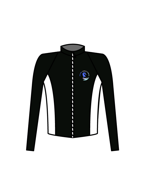 ASCEND DANCE DUNDEE - JACKET BLACK/WHITE (IN-STOCK)