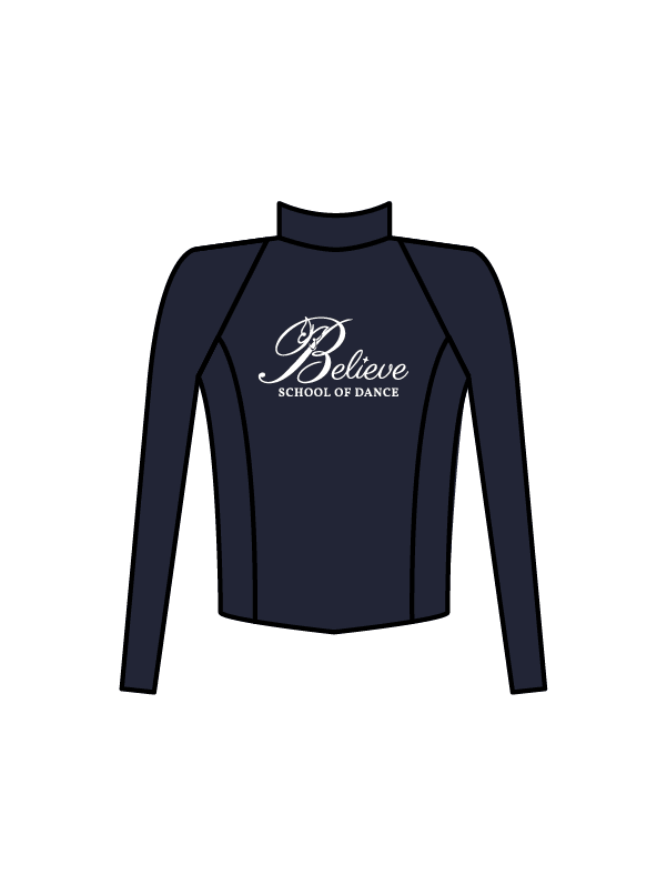 BELIEVE SCHOOL OF DANCE - JACKET NAVY (IN-STOCK)