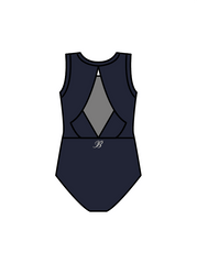 BELIEVE SCHOOL OF DANCE - JASMINE LEOTARD NAVY (IN-STOCK)