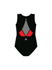 ACADEMY OF EXPRESSIVE ARTS - JASMINE LEOTARD BLACK/RED (IN-STOCK)