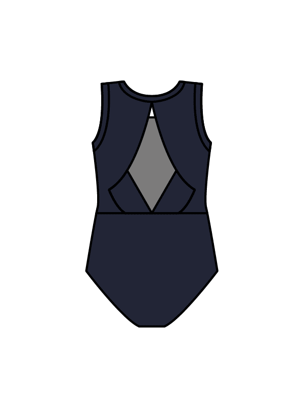 BEX DIXON DANCE - JASMINE LEOTARD NAVY (IN-STOCK)