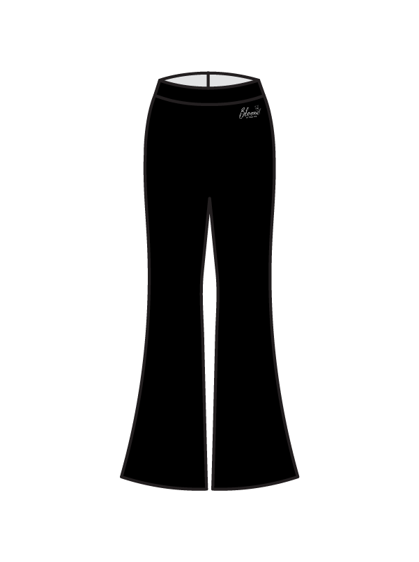 BLOOM BY JOSIE LEE - FLARES BLACK (IN-STOCK)
