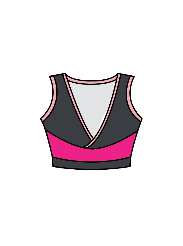 ARABELLA DANCE ACADEMY - LAYLA CROP (BESPOKE)
