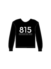 815 - LONG SLEEVE T-SHIRT BLACK (F) (IN-STOCK)