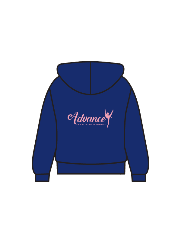 ADVANCE - HOODIE NAVY (IN-STOCK)