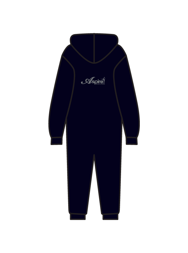 ASPIRE SCHOOL OF DANCE - ONESIE NAVY (S) (IN-STOCK)