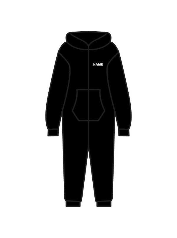 ACROFLEX DEVELOPMENT & PERFORMANCE - ONESIE BLACK (S) (IN-STOCK)