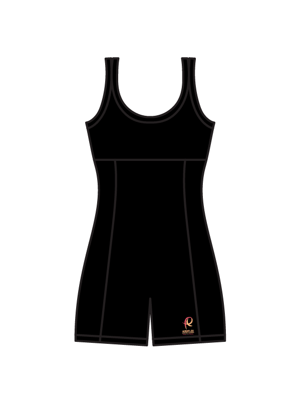 ACROFLEX RECREATIONAL - SEREN UNITARD - BLACK (IN-STOCK)