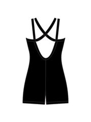 ARABESQUE DANCE ACADEMY - SEREN UNITARD - BLACK (IN-STOCK)